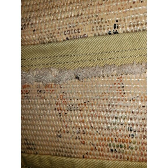 JESSICA SIMPSON Handbag Purse Large Chain Straps Beige Fringe - Picture 4 of 8